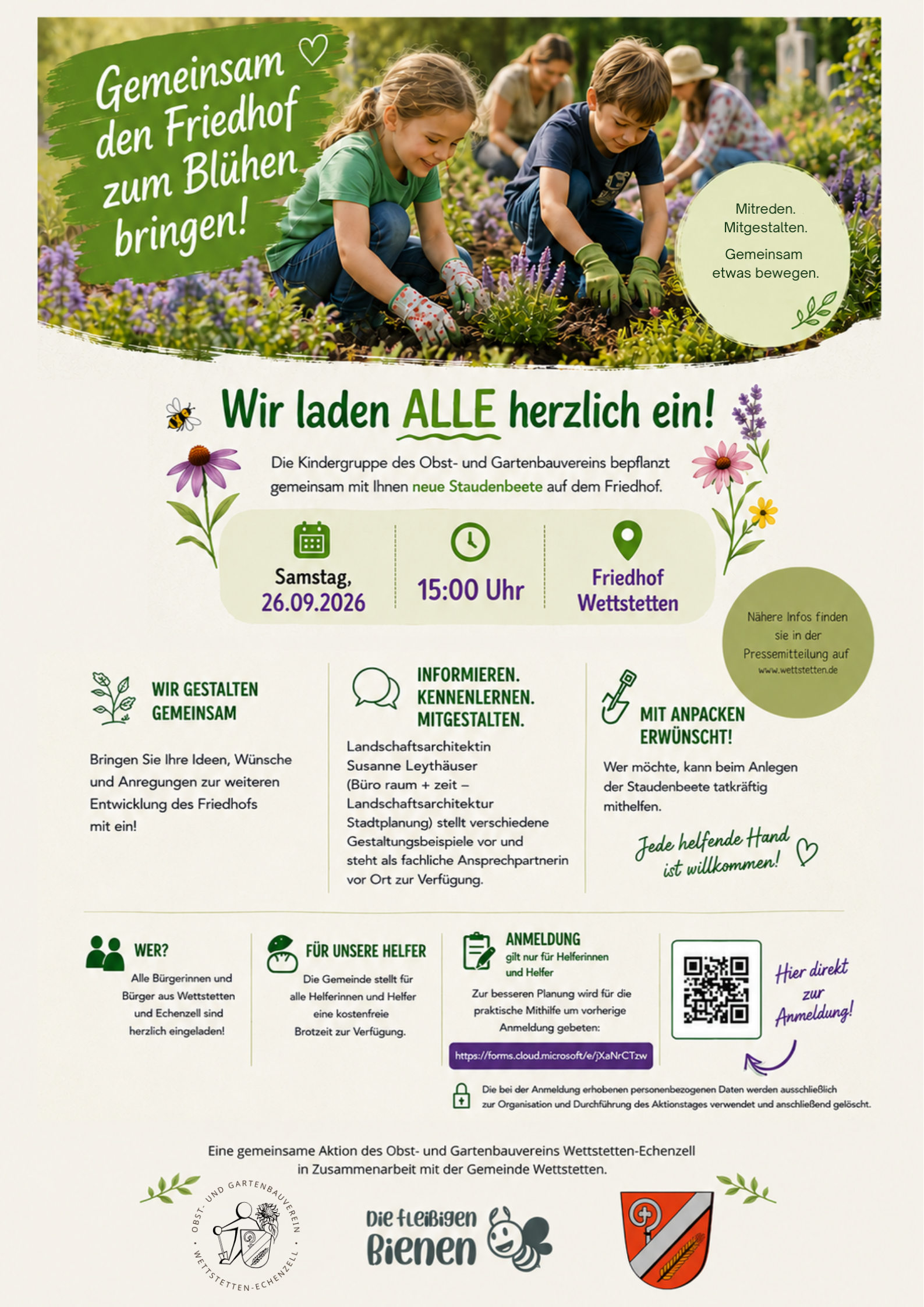 Pressemitteilung Friedhofaktionstag